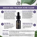  Serum giảm mụn mờ thâm Miracle Serum Acne Clear Love Your Skin 