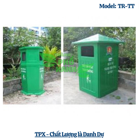  Thùng Rác Trang Trí 