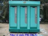 Nhà Vệ Sinh Di Động Composite VS.3C (3 Buồng) & VS.3A - VIP 3 Buồng 