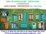  Nhà Vệ Sinh Di Động Composite - Thành Phố Xanh 