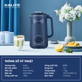 Máy sữa hạt mini Kalite KCB12B 1.2L