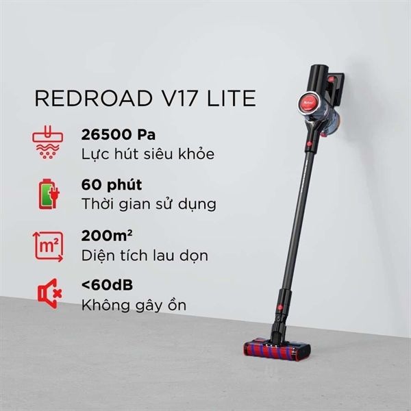 Hút bụi cầm tay Redroad V17 lite
