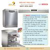 Máy rửa bát Bosch SMS6ECI11E, serie 6