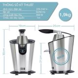 Máy vắt cam Lebenlang LCB388 công suất 600W