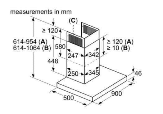Máy hút mùi Bosch DWB98JQ50B, serie 6