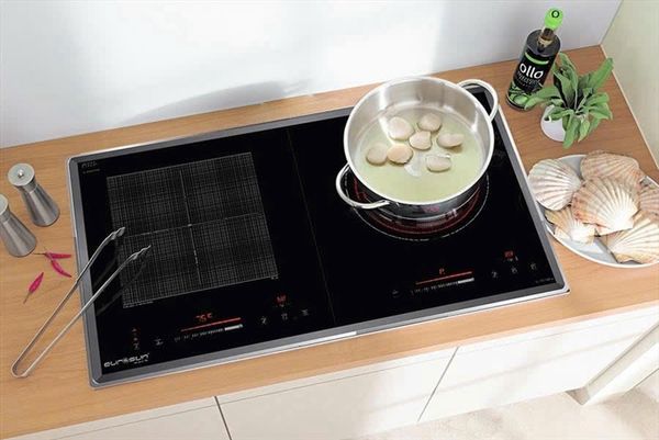Bếp 1 từ, 1 hồng ngoại Eurosun EU-TE799 Pro
