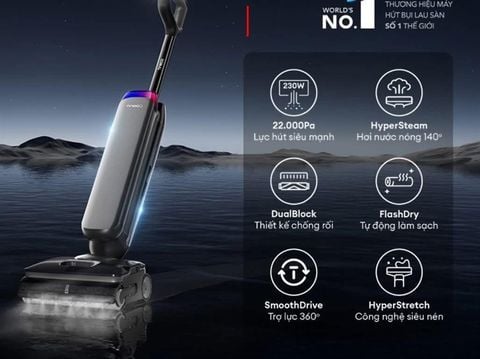 Máy lau nhà Tineco S9 Artist Steam- Bản Quốc tế