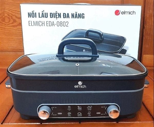 Nồi lẩu Elmich 2 ngăn dung tích 5,5 lít