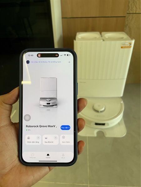 Robot lau nhà Roborock QRevo MaxV