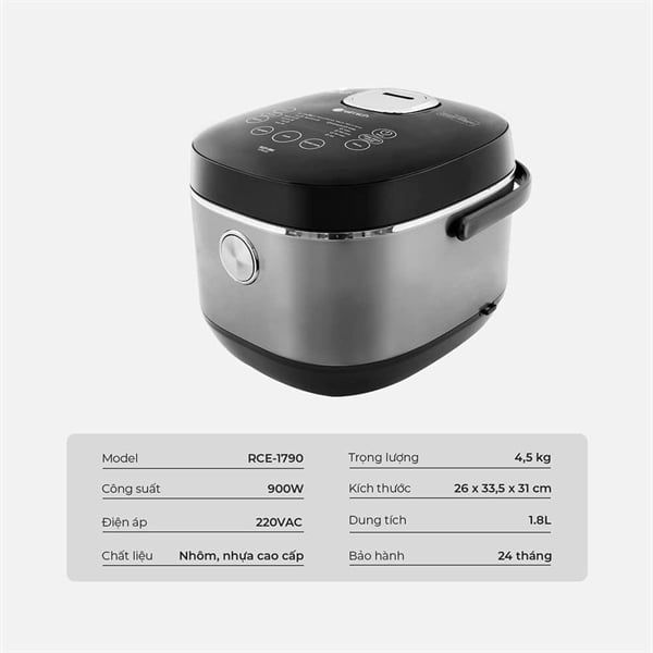 Nồi cơm Elmich RCE-1790