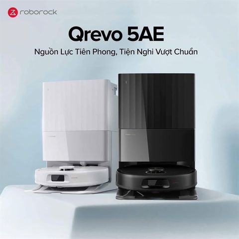 Robot lau nhà Roborock QRevo 5AE, bảo hành 24 tháng