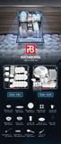 Máy rửa bát Richborn RBDG6064MQ, 12 bộ