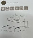 Hút mùi âm tủ Eurosun EH-70AF86B