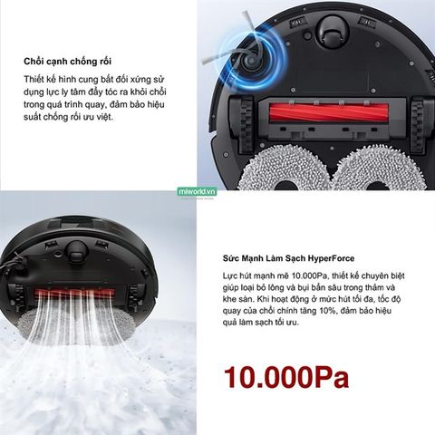 Robot lau nhà Roborock QR798, bảo hành 24 tháng