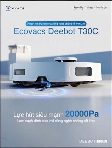 Robot lau nhà Ecovacs Deebot T30C 2026