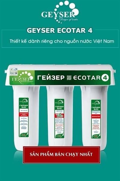 Máy lọc nước nano Geyser Ecotar 4- made in Russia
