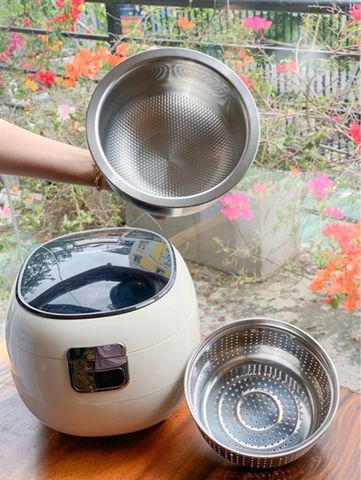 Nồi cơm điện lòng inox Snapbee RC3000 Pro, dung tích 1lít