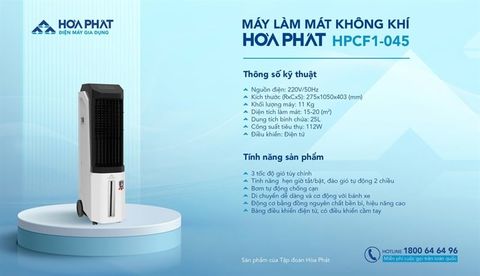 Quạt làm mát Hoà Phát HPCF1-045
