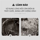 Nồi cơm Olivo RC-86 Titanium, lòng inox 304 an toàn, bảo hành 24 tháng