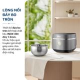 Nồi cơm Olivo RC-86 Titanium, lòng inox 304 an toàn, bảo hành 24 tháng