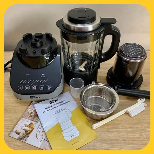 Máy xay sữa hạt, máy nấu sữa hạt Olivo CB20, công suất 2000W, dung tích 1.75L, bảo hành 24 tháng