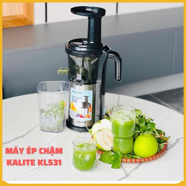 Máy ép chậm, máy ép trái cây chậm Kalite KL531 công suất 200w
