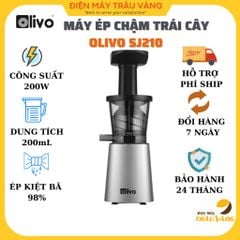 Máy ép chậm, máy ép trái cây chậm, máy ép làm kem Olivo SJ210 thương hiệu Mỹ công suất 200W