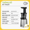 Máy ép chậm, máy ép trái cây chậm, máy ép làm kem Olivo SJ210 thương hiệu Mỹ công suất 200W