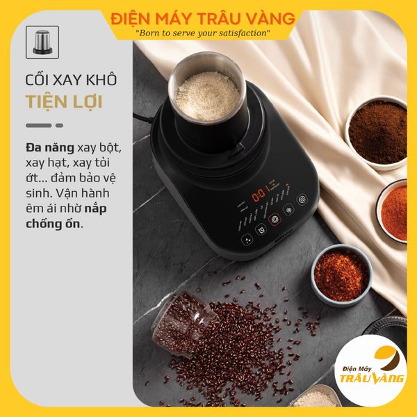 Máy xay sữa hạt, máy nấu sữa hạt Olivo CB20, công suất 2000W, dung tích 1.75L, bảo hành 24 tháng