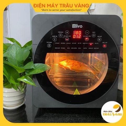 Nồi chiên không dầu, lò nướng Olivo AF15 dung tích 15L hàng chính hãng thương hiệu Mỹ bảo hành 24 tháng