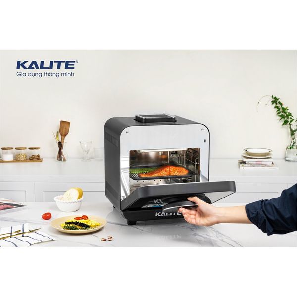 Nồi chiên hơi nước KALITE STEAM STAR dung tích 15L chiên hấp không dầu đa năng