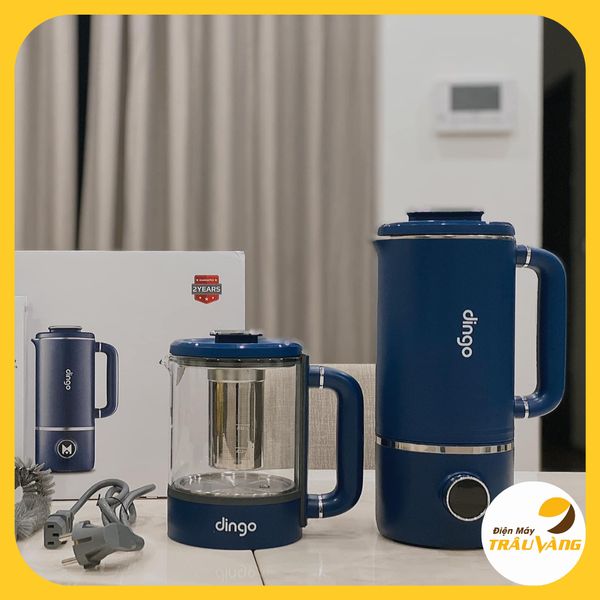 Máy Làm Sữa Hạt, Máy Nấu Sữa Hạt mini Dingo DCB600 Chính Hãng 600ml - Bảo Hành 24 tháng