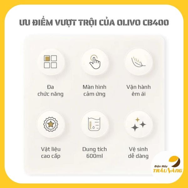 Máy Làm Sữa Hạt, Máy Nấu Sữa Hạt mini Dingo DCB600 Chính Hãng 600ml - Bảo Hành 24 tháng