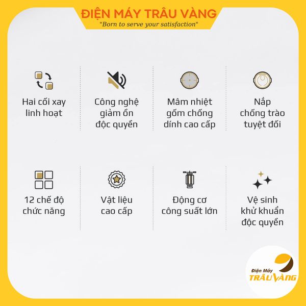 Máy xay sữa hạt, máy nấu sữa hạt Olivo CB20, công suất 2000W, dung tích 1.75L, bảo hành 24 tháng