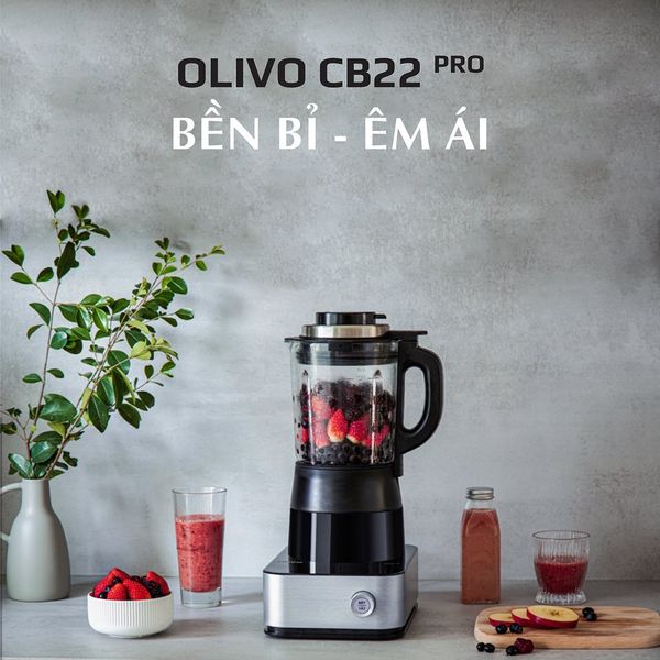 Máy Xay Nấu Cao Cấp OLIVO CB22 PRO- Thương Hiệu Mỹ