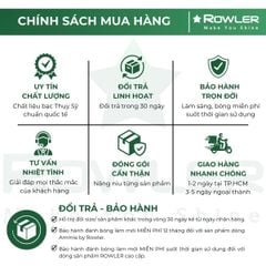 Nhẫn bạc 925 đính đá Cubic Zirconia 5A chữ nhật Emerald cut 6*8ly ROWLER RA000611
