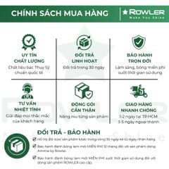 Nhẫn bạc nữ 6 chấu đính đá Moissanite 9.0ly sang trọng ROWLER RH100943
