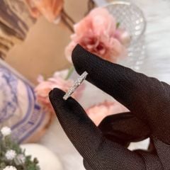 Nhẫn bạc 925 đính full đá Cubic Zirconia 1.8ly ROWLER RA000941