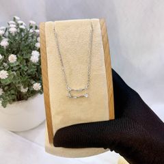 Dây cổ bạc Thụy Sĩ cung Song Tử Gemini ROWLER NH000656