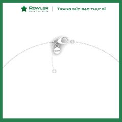 Dây chuyền nữ bạc 925 mắc xích oval nhỏ ROWLER NA000701