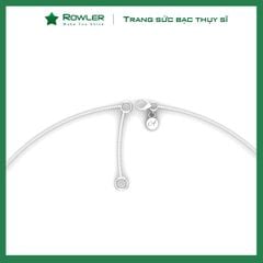 Dây chuyền nữ bạc 925 dây mì tròn mềm mịn ROWLER NA000707