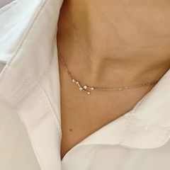 Dây cổ bạc cung Kim Ngưu Taurus ROWLER NA000655