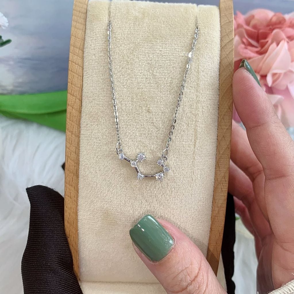 Dây cổ bạc Thụy Sĩ cung Nhân Mã Sagittarius ROWLER NH000662