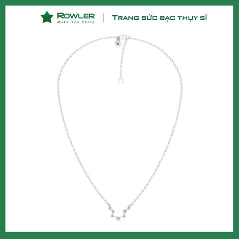 Dây cổ bạc cung Song Ngư Picies ROWLER NH000652