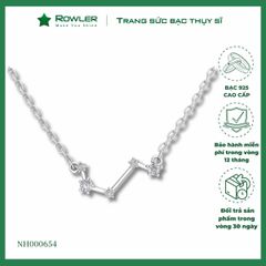 Dây cổ bạc cung Bạch Dương Aries ROWLER NH000654