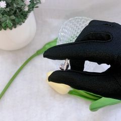 Mặt dây chuyền nữ bạc trái tim khóa bật đính đá Moissanite ROWLER PH000906