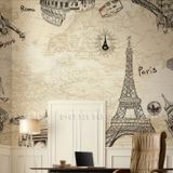  Tranh Dán Tường Bản Đồ  3D 5D 8D - BD10 