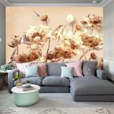  Tranh Dán Tường Hoa Sen 3D 5D 8D - TS25 