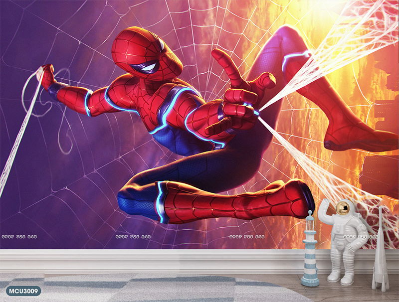  Tranh Dán Tường Siêu Anh Hùng 3D 5D 8D - MCU3009 