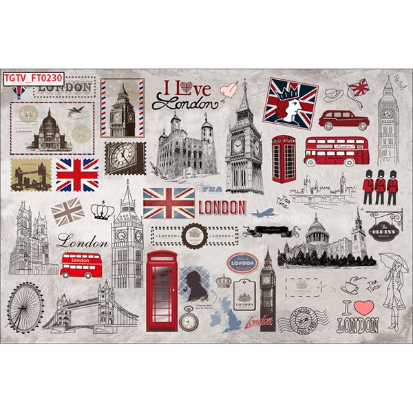  Tranh Dán Tường  Quán Coffee 3D 5D 8D  - TDCF12 